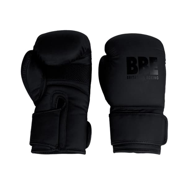 BBE Unisex Adult Sparring Gloves Matt Black 14oz
