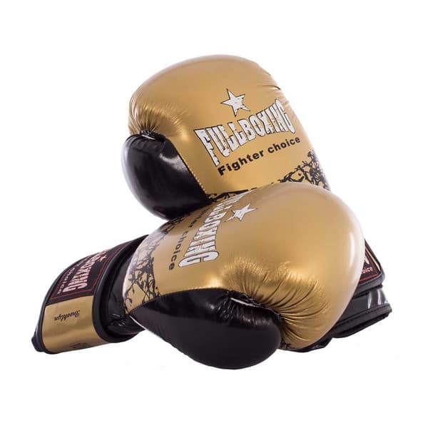 Fullboxing Boksehandsker I Kunstlæder Brooklyn Gylden 12 oz