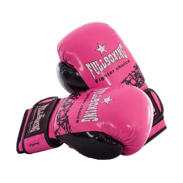 Fullboxing Boxningshandskar I Konstläder Brooklyn Rosa 14 oz