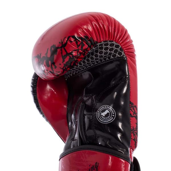 Fullboxing Boxningshandskar I Konstläder Brooklyn Röd 12 oz