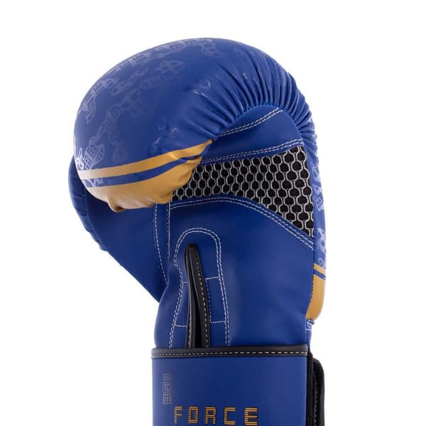 Fullboxing Keinonahkaiset Nyrkkeilyhanskat Force Sininen 10 oz