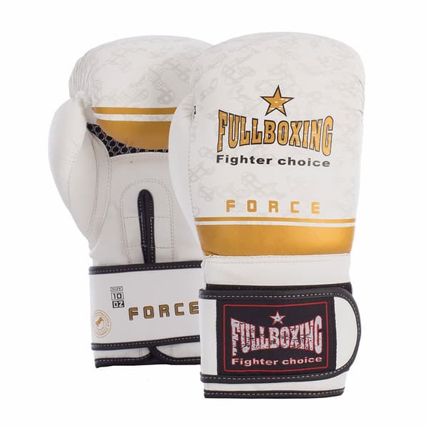 Fullboxing Boksehandsker I Kunstlæder Force Hvid 12 oz