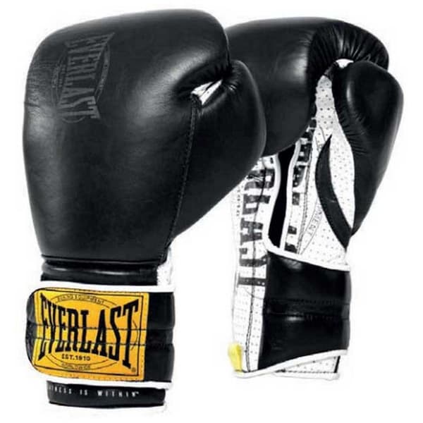 Everlast Harjoituskäsineet 1910 Hook&loop Sparring Musta 14 oz