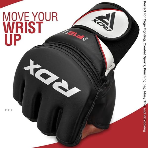 MMA-handskar - RDX - Grappling Sparring - Maya-läder - Unisex - Storlekar S till XL