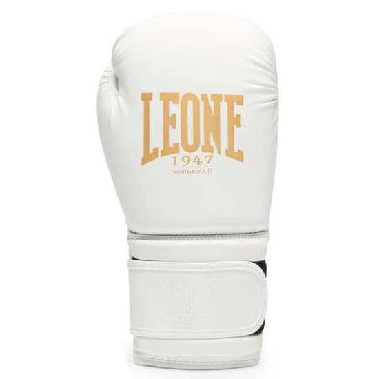 Leone1947 White&gold Kunstlæder Boksehandsker Hvid EU 40