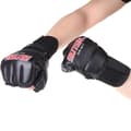 Miniatyrbild 1 av 4: Boxningshandskar i PU-läder Vantar MMA Muay Thai Träning Stansning Sparring