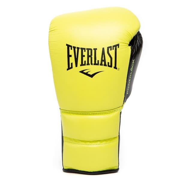 Everlast Powerlock 2 Pro Laced Kunstlæder Boksehandsker Gul 16 oz