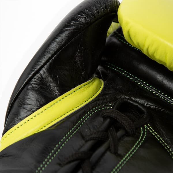 Everlast Powerlock 2 Pro Laced Kunstlæder Boksehandsker Gul 16 oz
