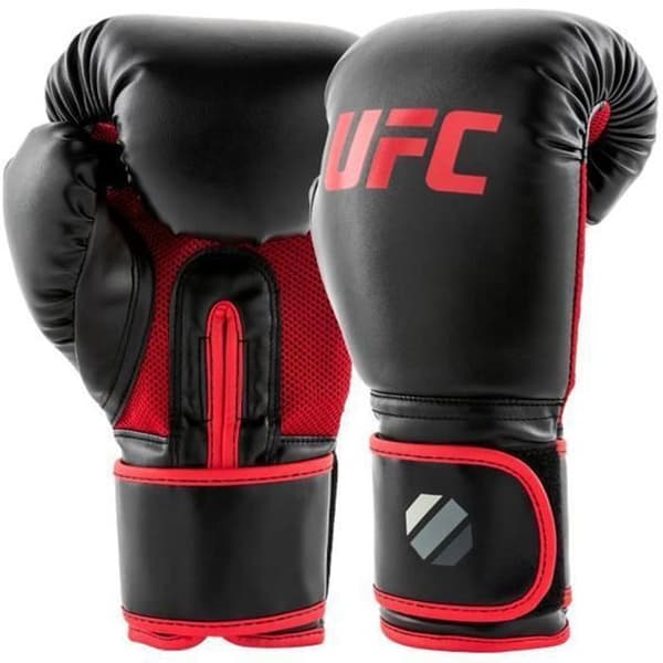 Muay Thai Boxning Träningshandskar - UFC - 14 Oz - Svart - Unisex - Kampsport