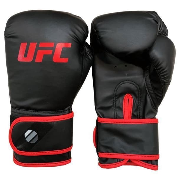 Muay Thai Boxning Träningshandskar - UFC - 14 Oz - Svart - Unisex - Kampsport