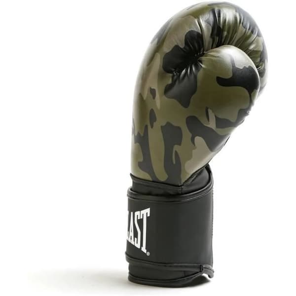 Boxningshandskar - Everlast - Spark - Grön camouflage - Syntetisk läder - Evercool-teknologi