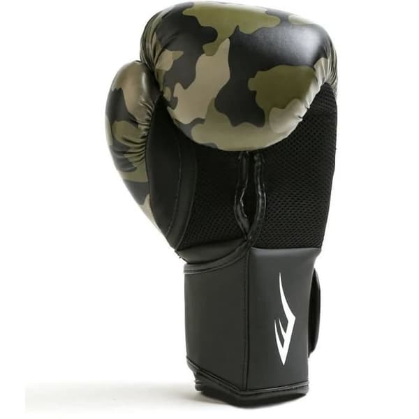 Boxningshandskar - Everlast - Spark - Grön camouflage - Syntetisk läder - Evercool-teknologi