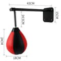 Miniatyrbild 5 av 6: Väggmonterad Boxning Speedbag Sandaboll Päronboll Kampsport Boxboll