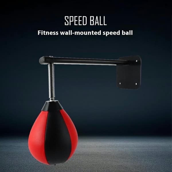 Väggmonterad Boxning Speedbag Sandaboll Päronboll Kampsport Boxboll