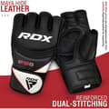 Miniatyrbild 4 av 6: MMA-handskar - RDX - Grappling Sparring - Maya-läder - Unisex - Storlekar S till XL