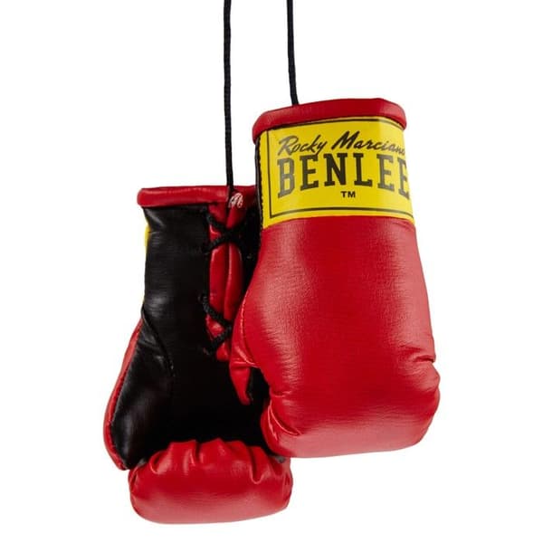 Miniatyrboxhandskar - Benlee - Rocky Marciano - Röd - 11 cm - PVC