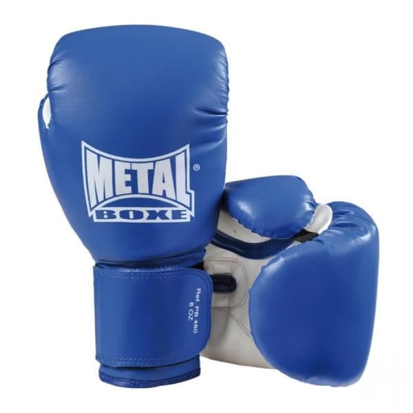 Boxningshandskar - METAL BOXE - PB480 - Blå - Förformad skum - Vuxen