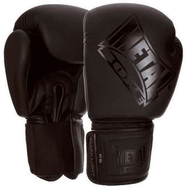 Boxningshandskar - METAL BOXE - Superträning och Tävling - Svart - PU Curtex - Injicerad skum