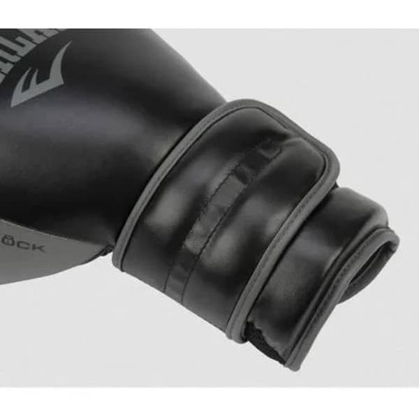 Boxningshandske - Everlast - Powerlock 2r - Svart - PU-läder - Bekväm och teknisk