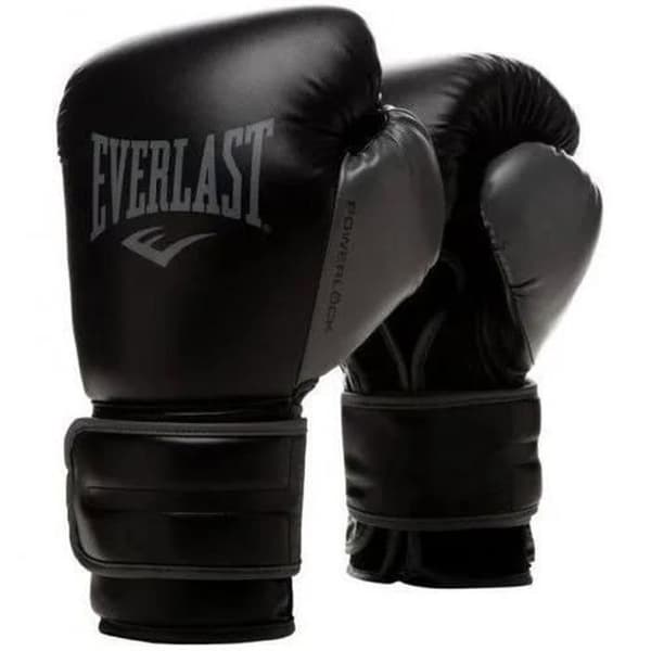 Boxningshandske - Everlast - Powerlock 2r - Svart - PU-läder - Bekväm och teknisk