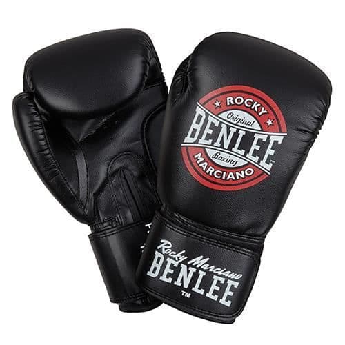 Boxningshandskar - BENLEE - Pressure - Svart - 14oz - PU-läder