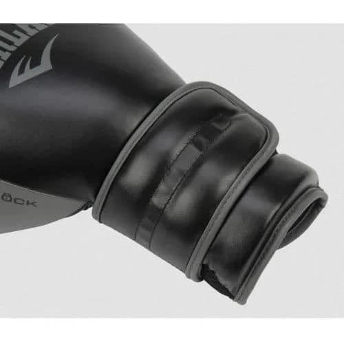 Boxningshandske - Everlast - Powerlock 2r - Svart - PU-läder - Bekväm och teknisk