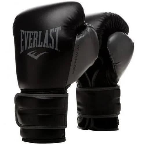 Boxningshandske - Everlast - Powerlock 2r - Svart - PU-läder - Bekväm och teknisk