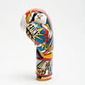 Miniatyrbild 5 av 6: Leone hero boxningshandskar - vit - 6 oz