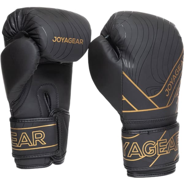 Joya Essential Kickbokshandschoenen zwart goud 16 oz