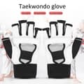 Pikkukuva 11 / 11: 2kpl Taekwondo-käsineet Aikuiset Lapset Käsiensuojaus Paini Nyrkkeilyhanskat Tarvikkeet