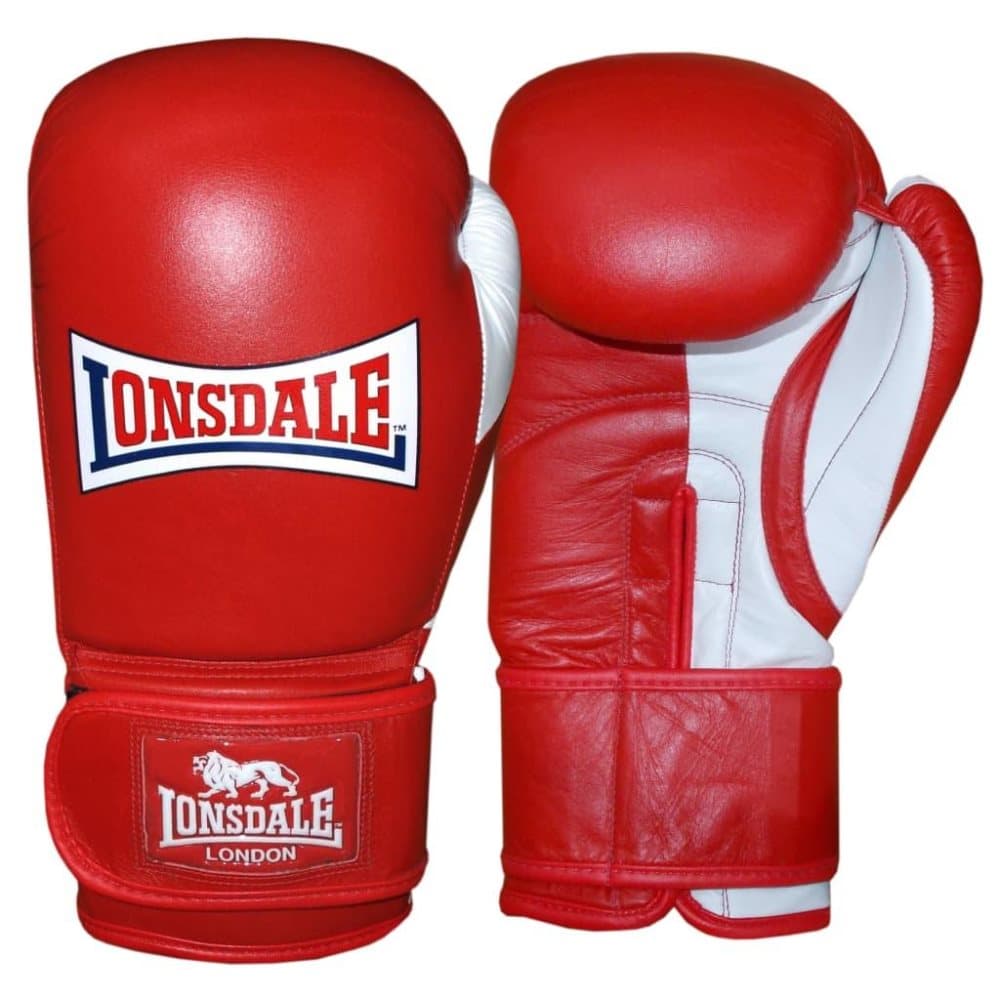 LONSDALE Sparringshansker Pro Safe rød 14oz