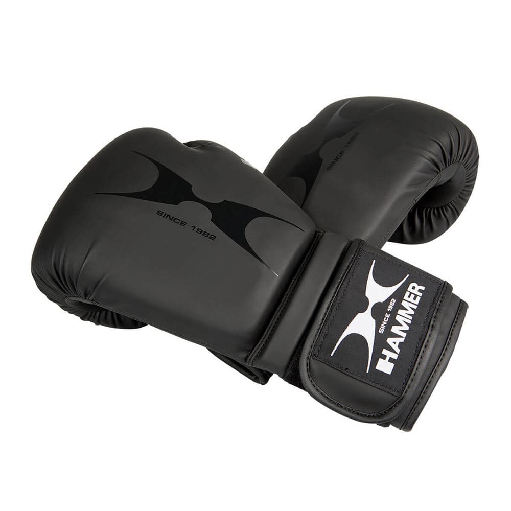 Boxing Boxing Gloves, Pu, Black, Boxnings- & Thaihandskar
