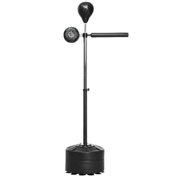 Boksesæk Stand, 80.5x48x163-205 cm, Sort