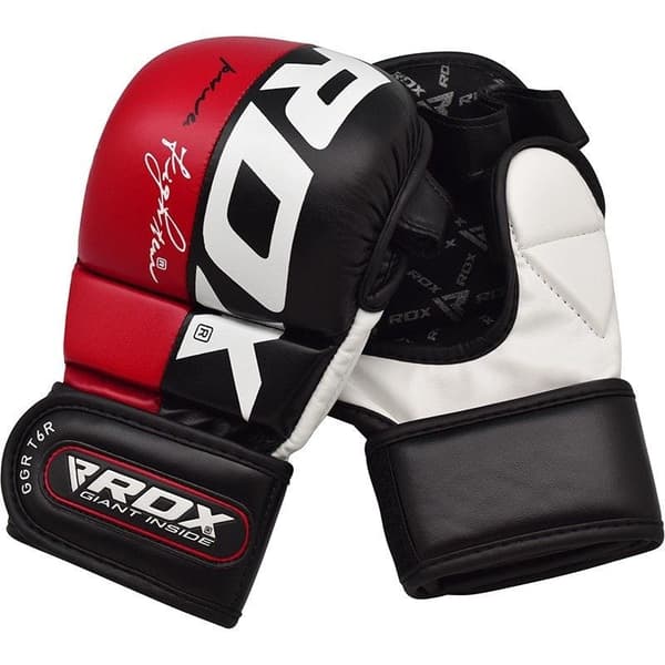 RDX MMA Handsker T6 Sparring Sparring Rød S