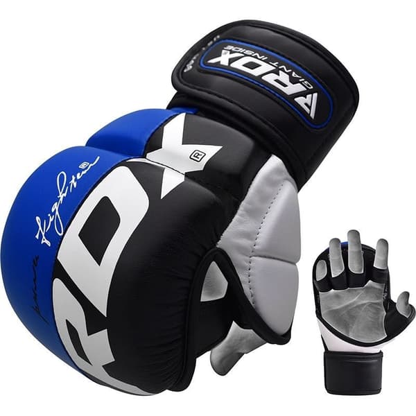 RDX MMA-handskar T6 Sparring Sparring Blå S