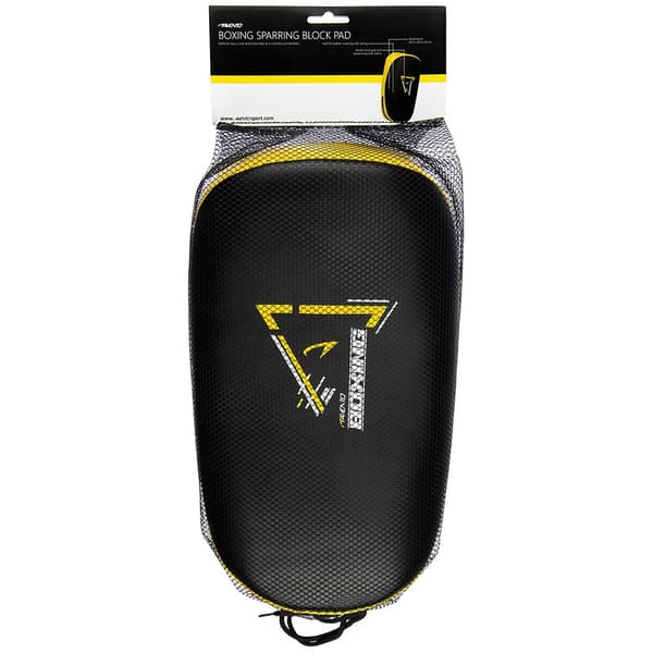 Boxningsdyna - Svart/Gul