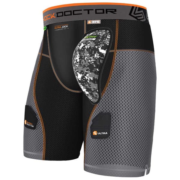 Shock Doctor Aircore Ultra Powerstride Hockey Sort S