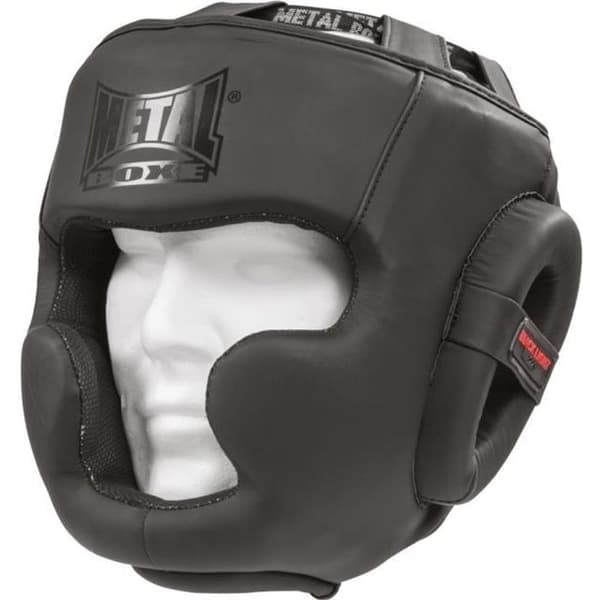 METALL BOXE Helansiktshjälm Curtex Black Light