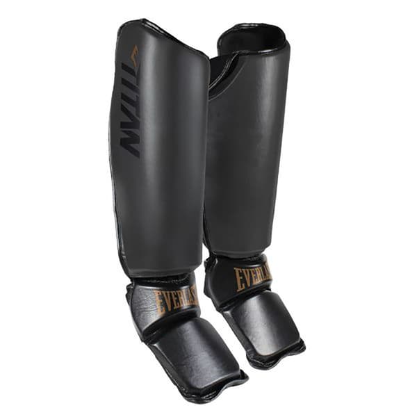 Everlast Titan Pro Instep Benskydd Svart L