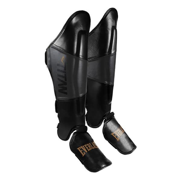 Everlast Titan Pro Striking Benskydd Svart L