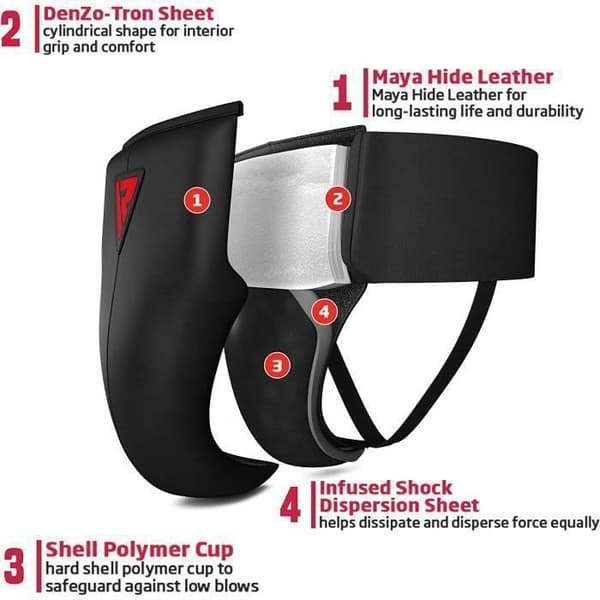 RDX Boxningsskal MMA Män Sport Skyddskamp Kampsport Suspensory Muay Thai Kickboxning