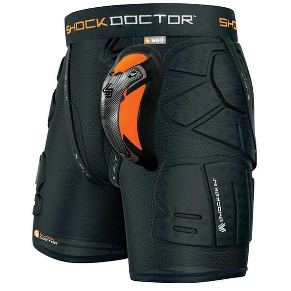 Shock Doctor Ultra Pro Shockskin Relaxed Fit Impact Protector Svart L