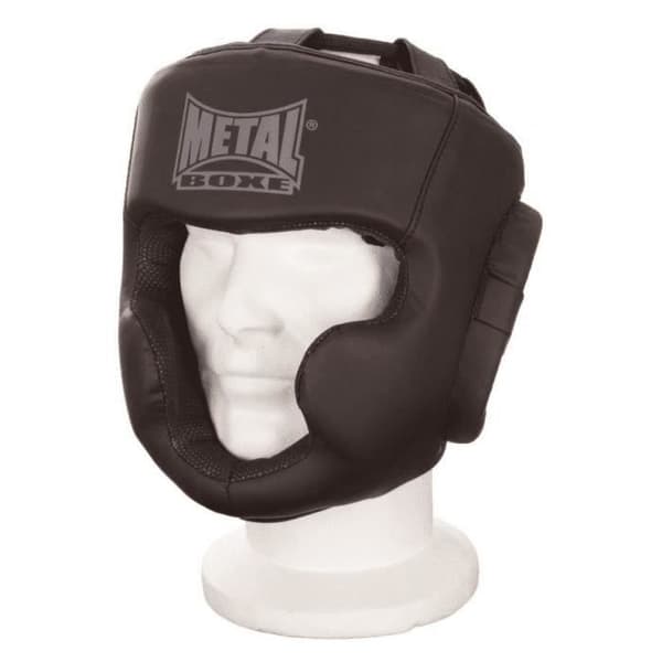 METALL BOXE Helansiktshjälm Curtex Black Light