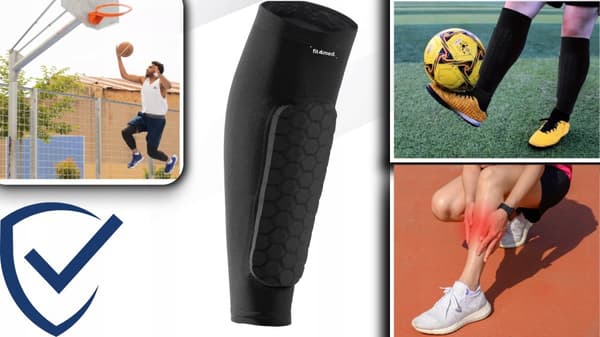 Benskydd, benskydd, elastiska, sportknäskydd, skyddande XL