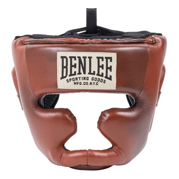 Benlee Nahkainen Suojapää Premium Headguard Ruskea S-M