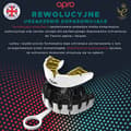 Miniatyrbillede 2 af 4: Opro Custom Fit tandbøjle Tandbeskytter Sort/Hvid
