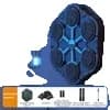 Bluetooth Musik Bokse Maskine, Holdbart PVC Materiale, Vertikal Stil,Bluetooth
