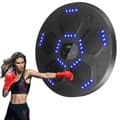 Miniatyrbillede 1 af 2: Boksemaskine, LED-oplyst, Reaktionsm�l, Sort med voksen handsker
