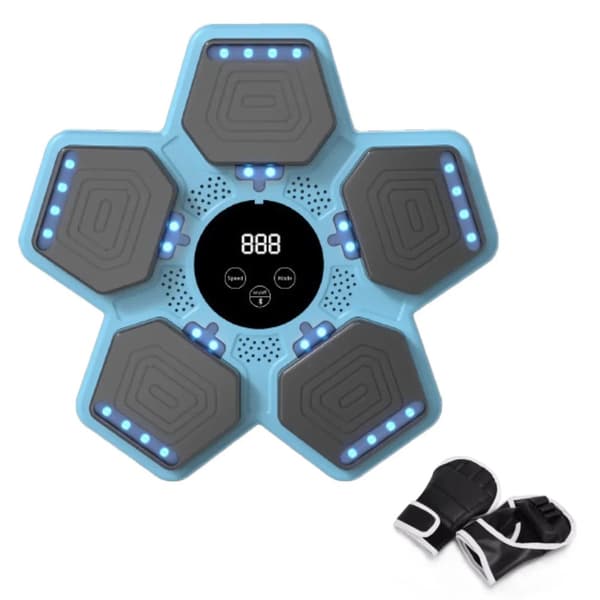 Smart Boxing Trainer, Interaktiv Sensorik, Bluetooth-forbindelse,Med 2Set Handsker-a