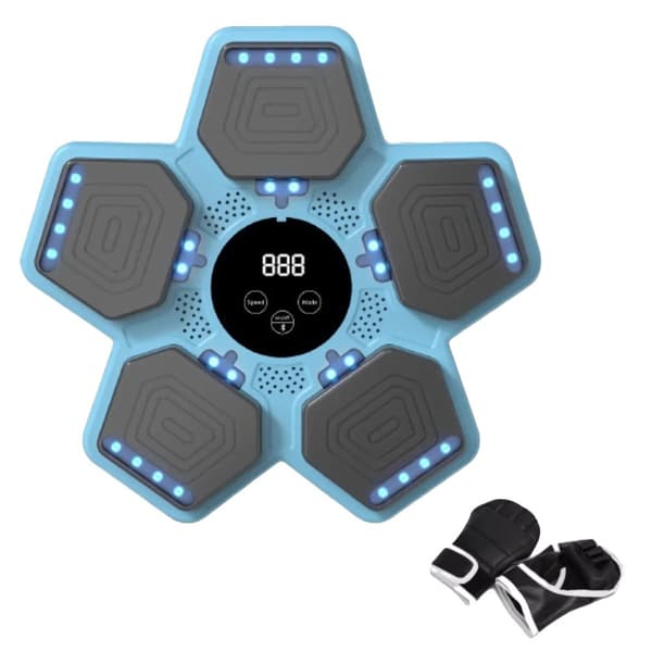 Smart Boxing Trainer, Interaktiv Sensorik, Bluetooth-forbindelse,Med 2Set Handsker-a